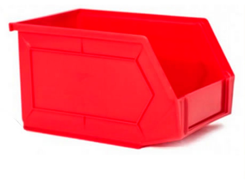 Gaveta de plástico rojo México