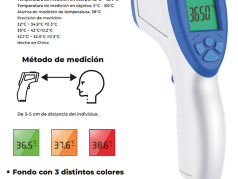 Termómetro Infrarrojo México