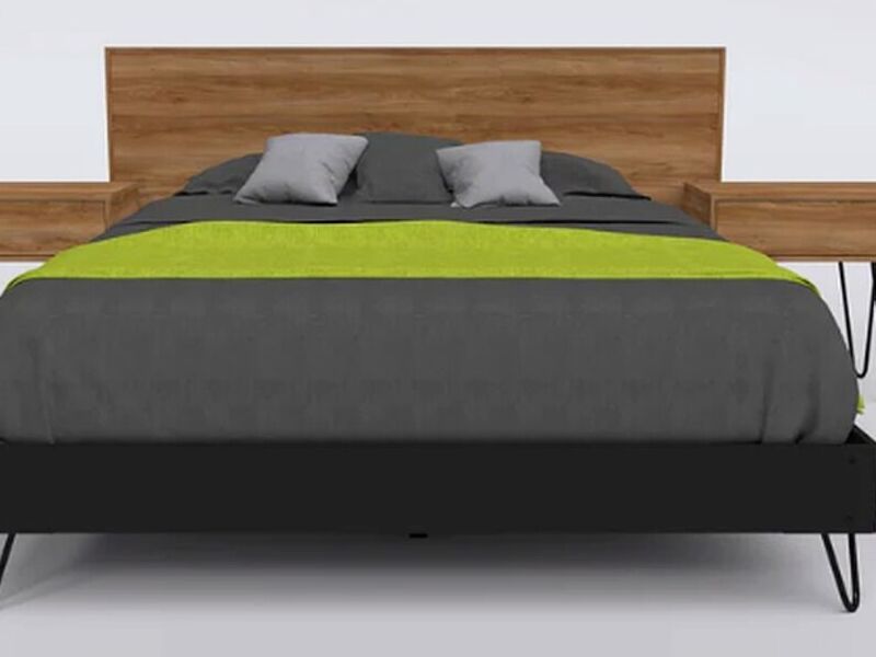 Cama Cande de madera en CDMX