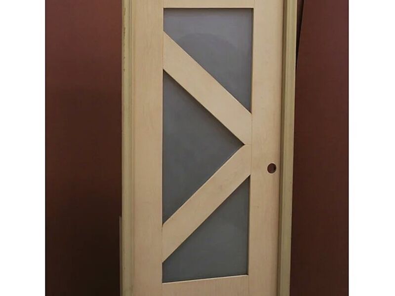 Puerta paneles cristal México