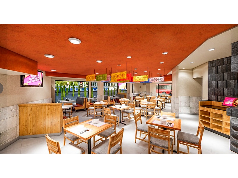 Mesas de madera para restaurante México 