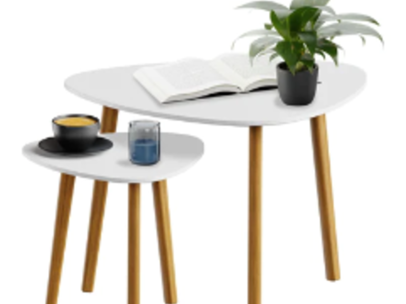 Mesa Adorno Color Blanco
