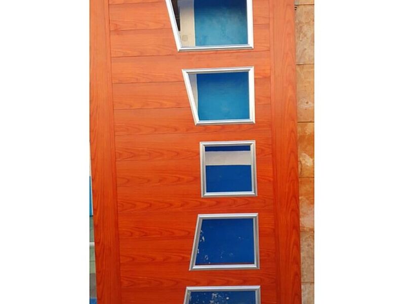 Puertas modernas madera México