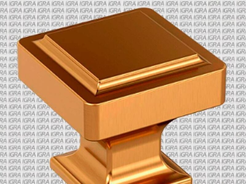 Boton eleva bronce Mexico