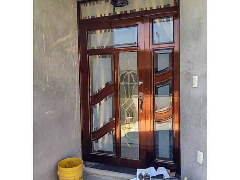 Puerta madera México
