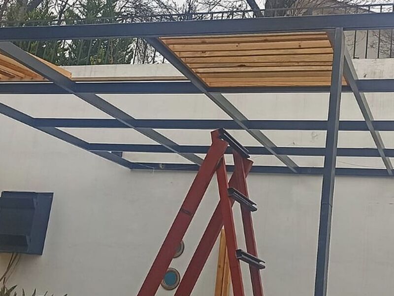Estructura metal techo México
