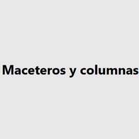 Maceteros y columnas Merida