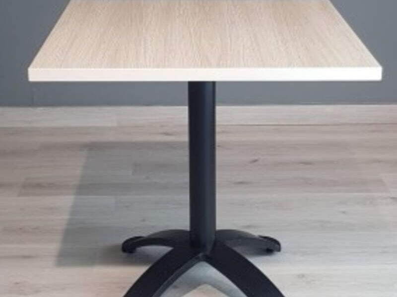 Mesa Melamina Base pedestal Italiana México 