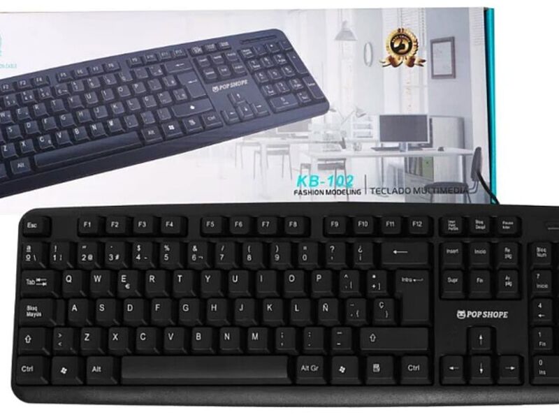 Teclado alámbrico KB102 México