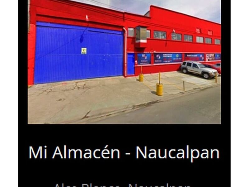 Bodega Almacén Naucalpan México 