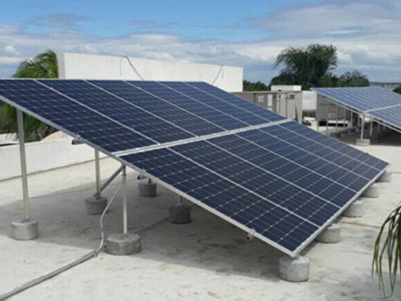 Paneles solares  comerciales méxico