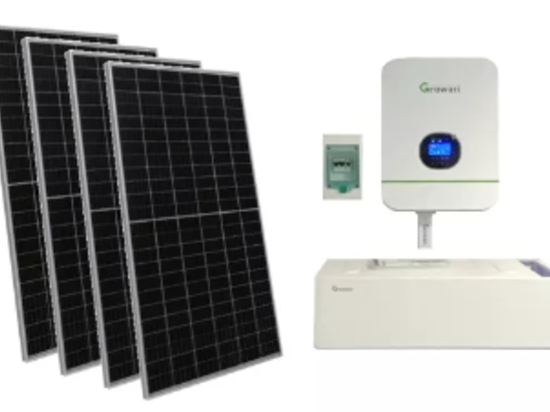 Sistema Panel Solar Híbrido Autónomo méxico 