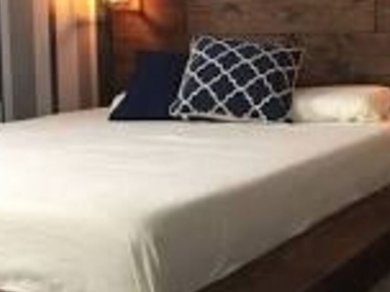 Cama plataforma madera México 