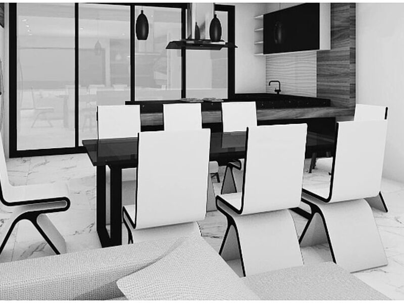 Diseño area comedor Mexico 