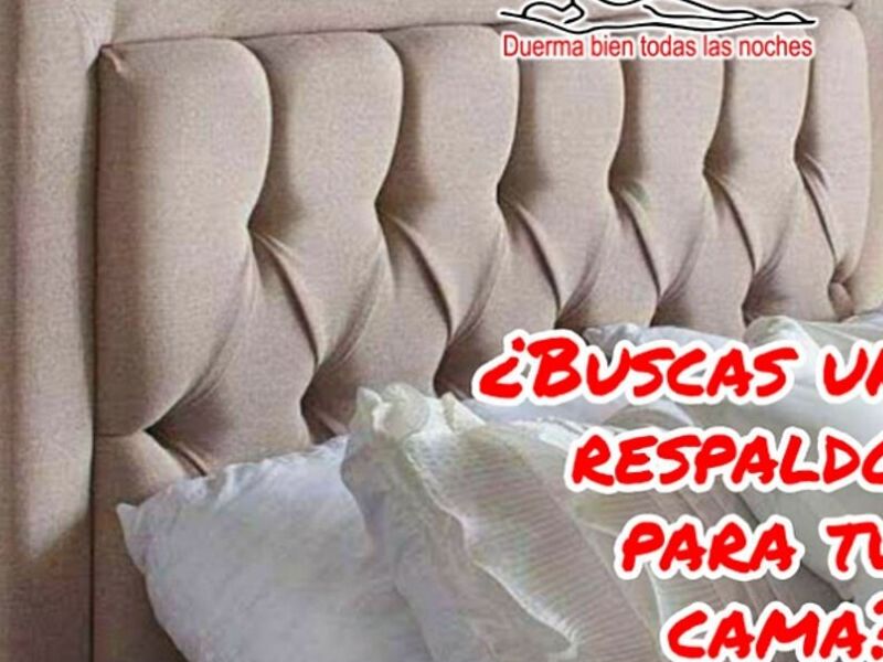 Respaldo cama México