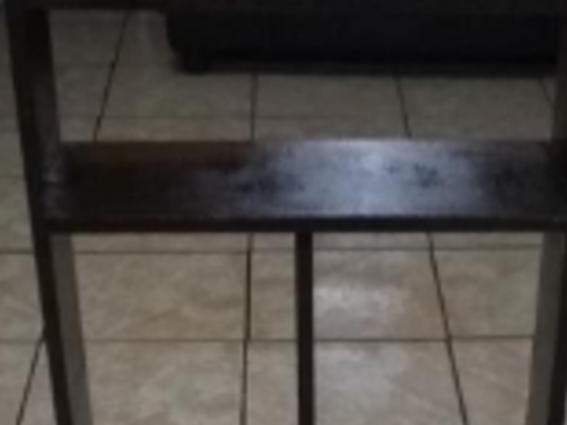 Estantería de madera café
