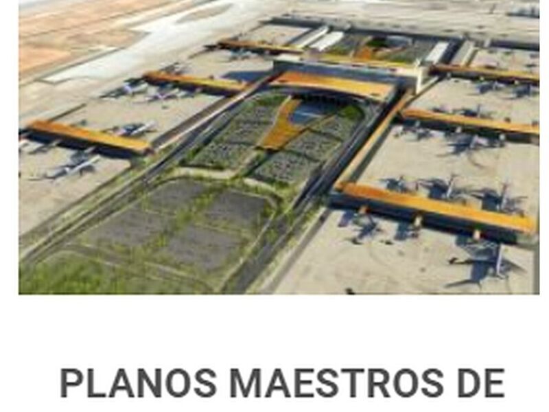 PLANOS MAESTROS AEROPUERTOS MÉXICO 