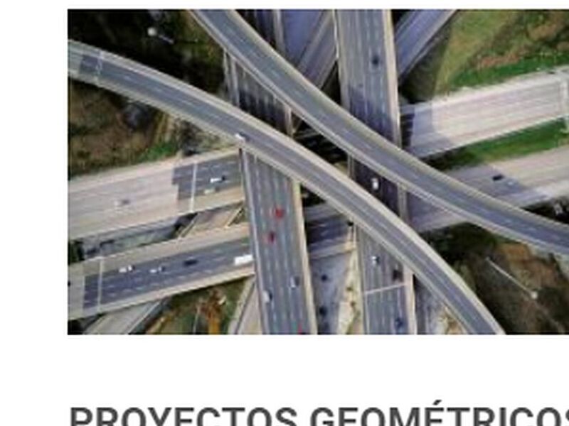 PROYECTOS GEOMÉTRICOS VÍAS TERRESTRES MÉXICO 