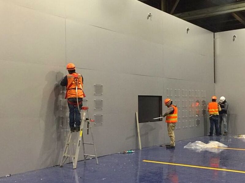 Muros Alucobond Estructura Acero México
