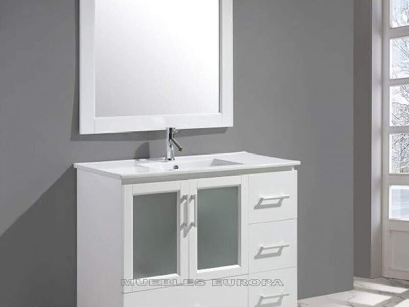 Mueble blanco para baño en Jalisco