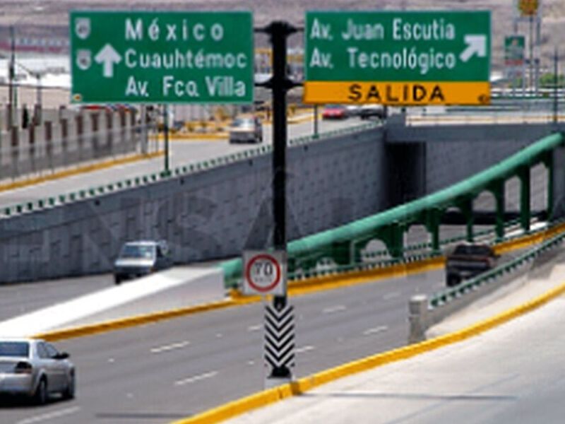 Señalamiento vial México 