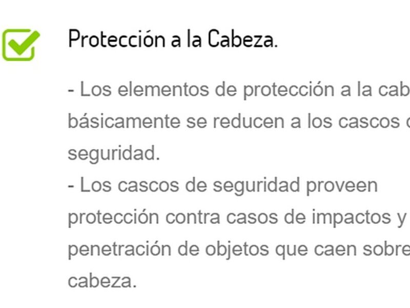Protección Cabeza México 