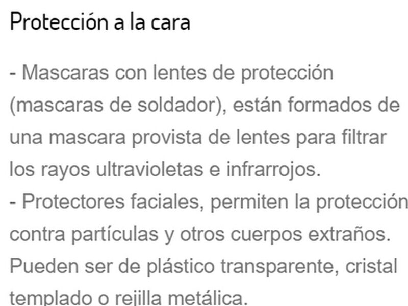 Protección cara México 