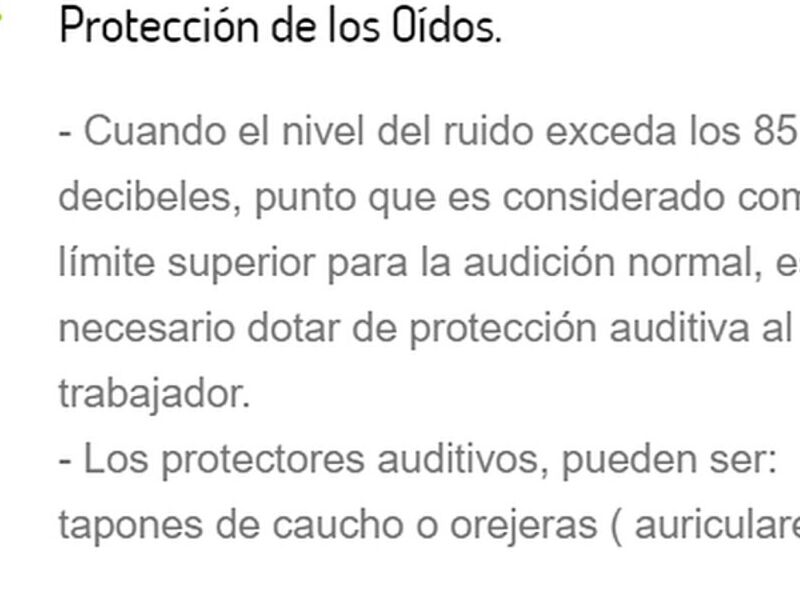 Protección Auditiva México  