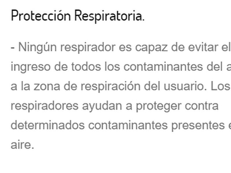 Protección Respiratoria México 