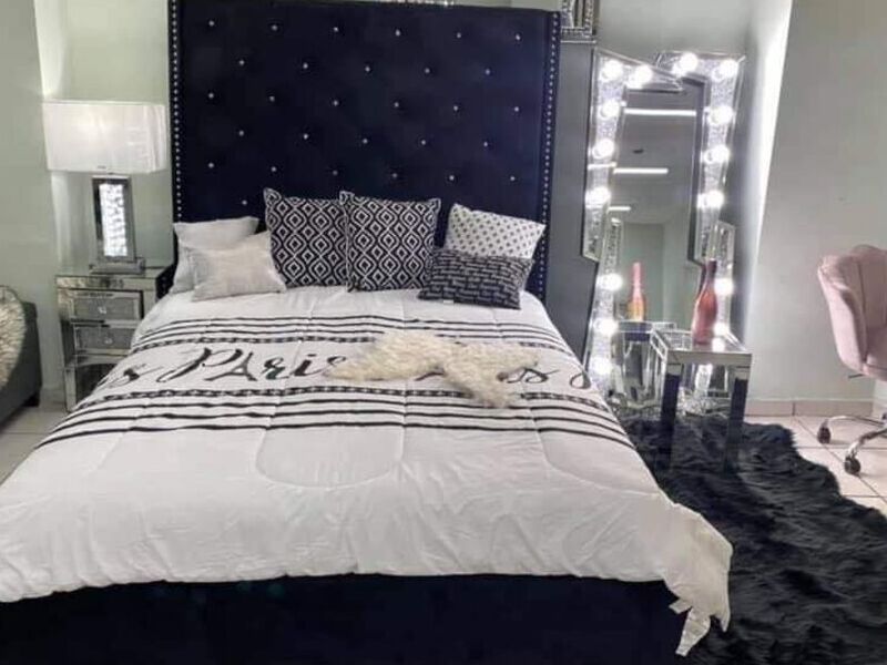 Cama individual tapizada Karseyi México