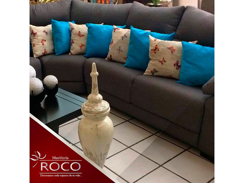 Sofas grandes de color cafe México