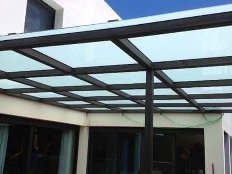 Pérgola metálica México