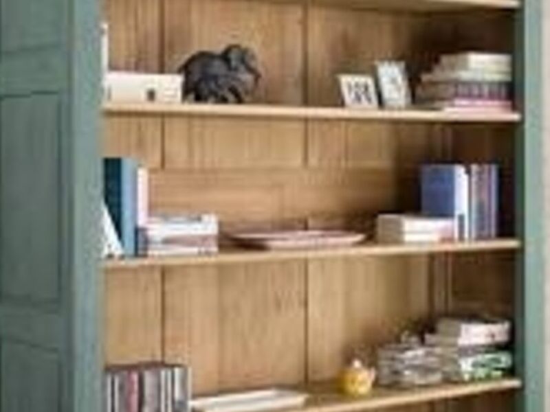 Librería madera maciza México 
