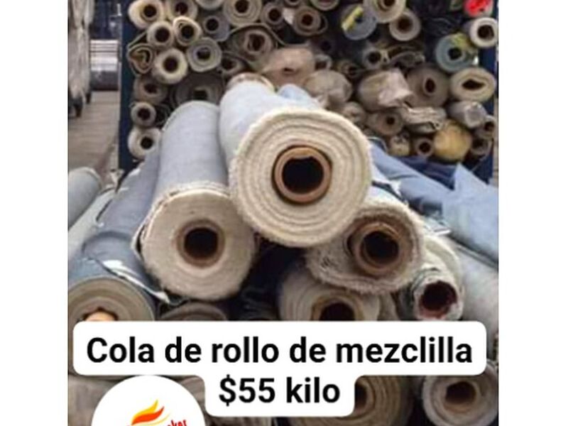 Rollo tela gabardina Tehuacán