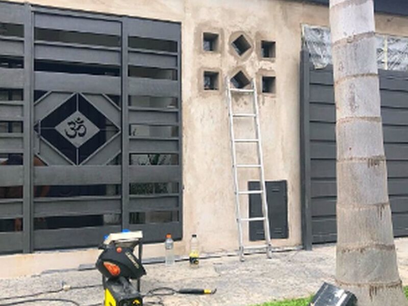 Portón chapa México
