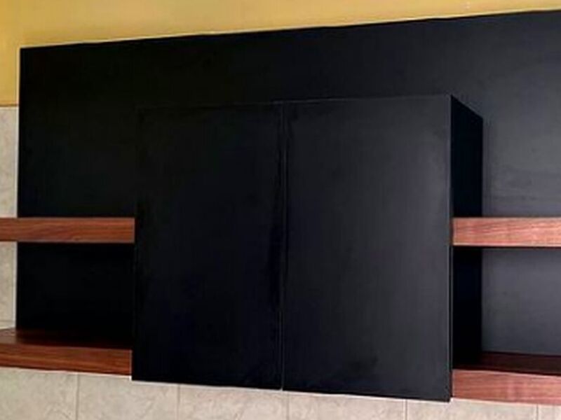 Tablero laminado negro México 