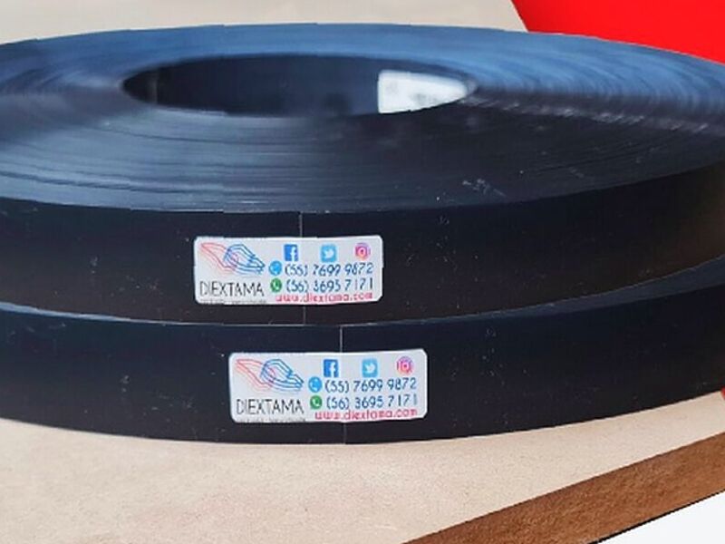  Cubrecanto PVC negro México  