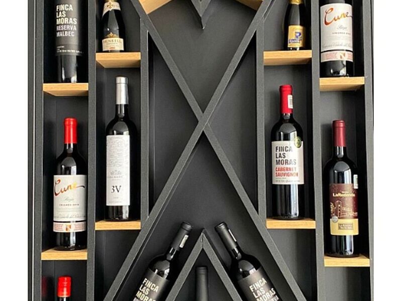  Estantería porta vinos México 