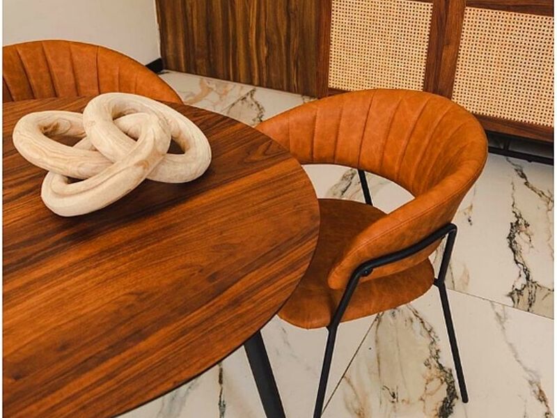 Silla de cuero México 