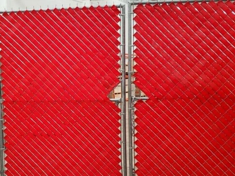 Puerta malla metal México