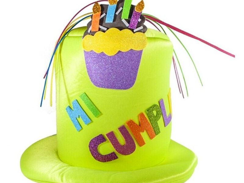 Sombrero Mi Cumple De Tela en CDMX