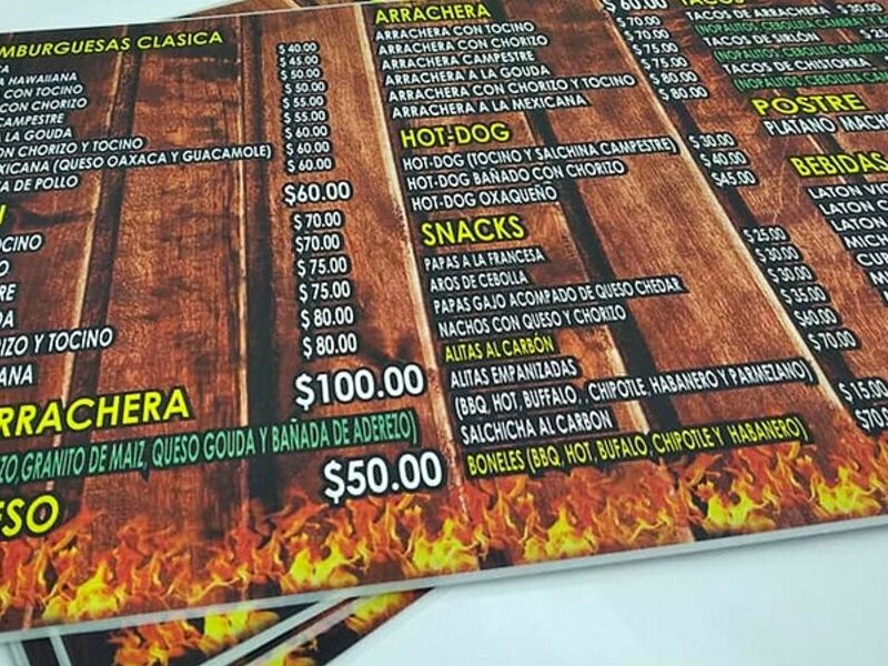 Banners tipo menú
