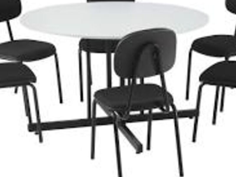Mesa escolar redonda México 