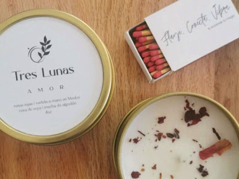 Vela Amor Tres Lunas México 