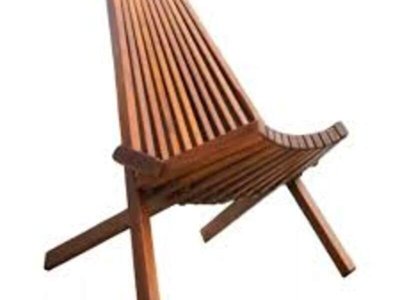 SILLA PLEGABLE DE MADERA GRANADILLO México