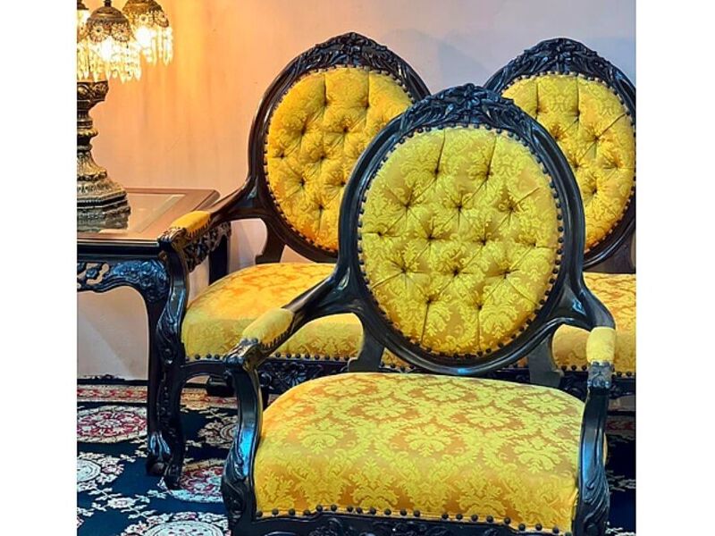Sillón Vintage Amarillo México