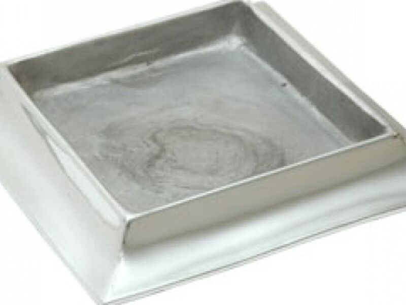 PORTAVELA DE PEWTER PIRAMIDE México