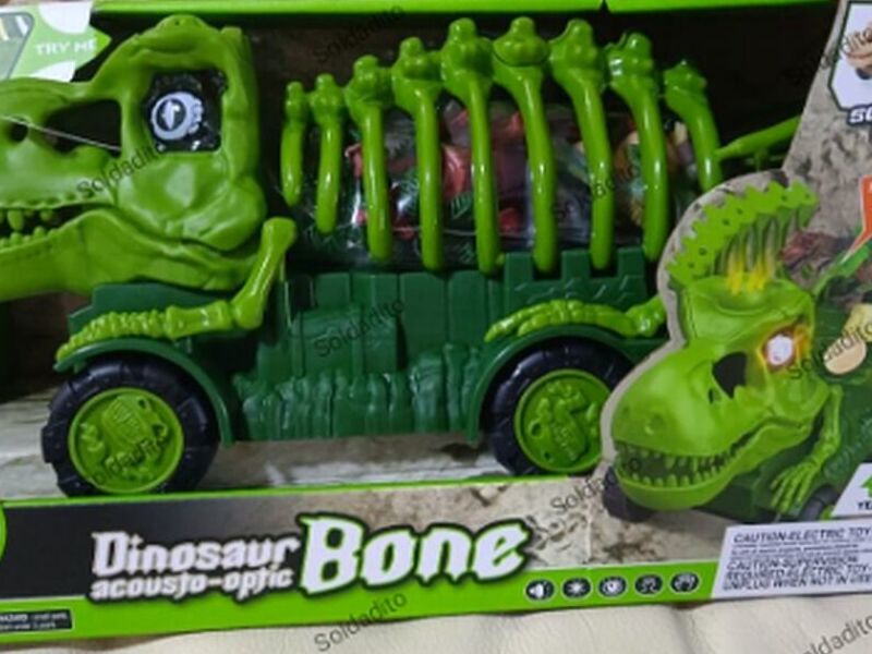 Camión de dinosaurio en CDMX