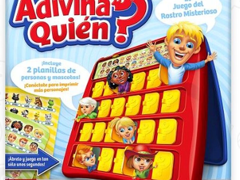 JUEGO DE MESA ADIVINA QUIÉN EN CDMX