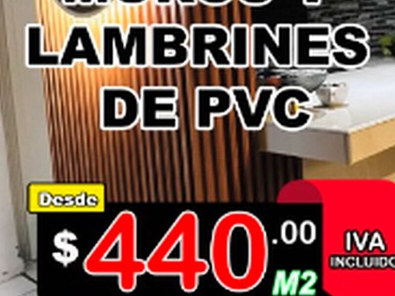 Muros PVC México